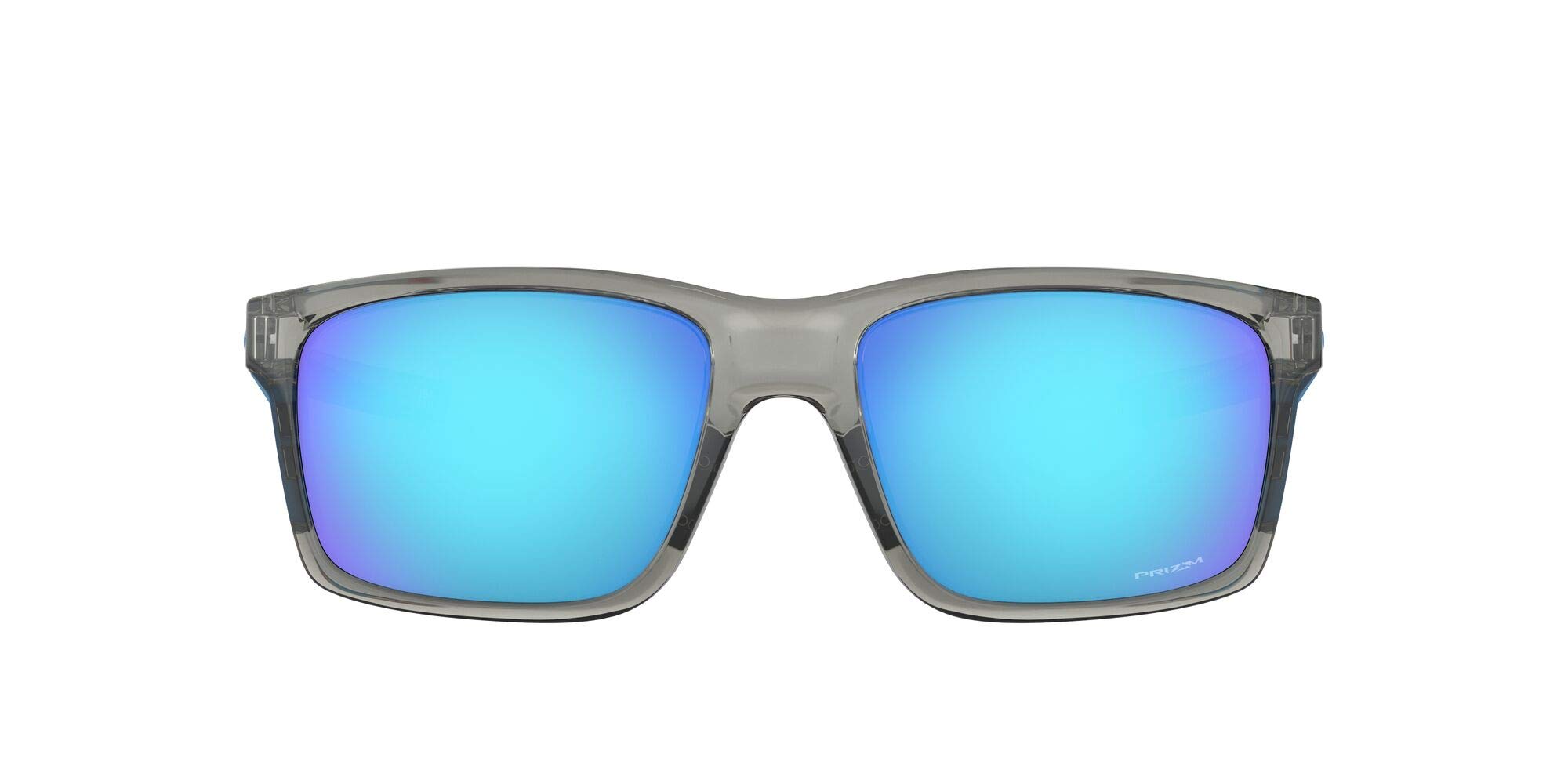 Oakley OO9264 Mainlink Rectangular Sunglasses, Grey Ink/Prizm
